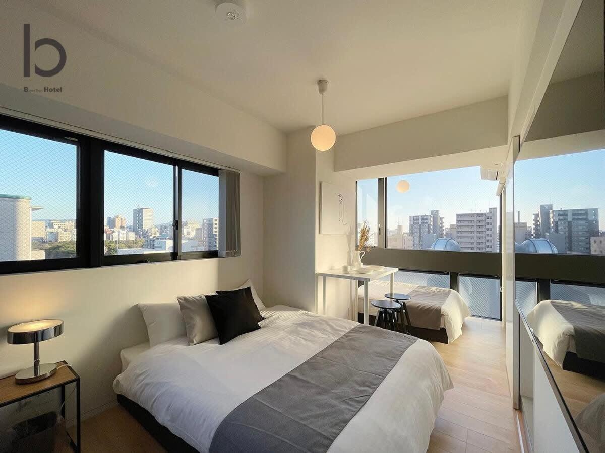 Bhotel Nekoyard - Comfortable Studio, Easy Walk To Peace Park Hiroshima Extérieur photo